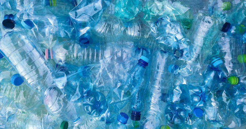 recycled plastic bottles