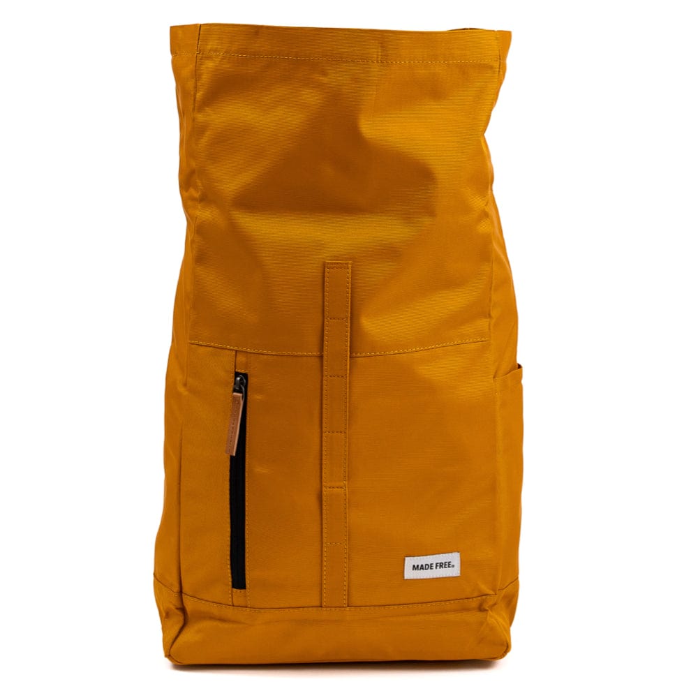 Roll Pack Backpack in Burnt Orange, 100% Recycled Poly Backpack