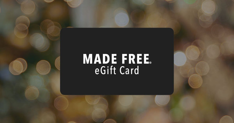 MADE FREE gift cards give freedom from human trafficking