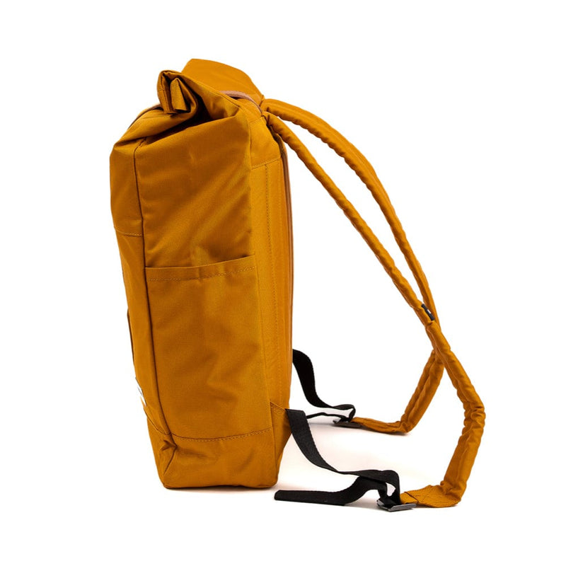 lightweight roll top backpack. best roll top backpack waterproof. canvas roll top bag. best roll top backpack. rolling backpacks. eco friendly roll top backpack. 100recycled backpack. socially responsible backpacks. backpacks made from recycled materials. sustainable travel bag.
