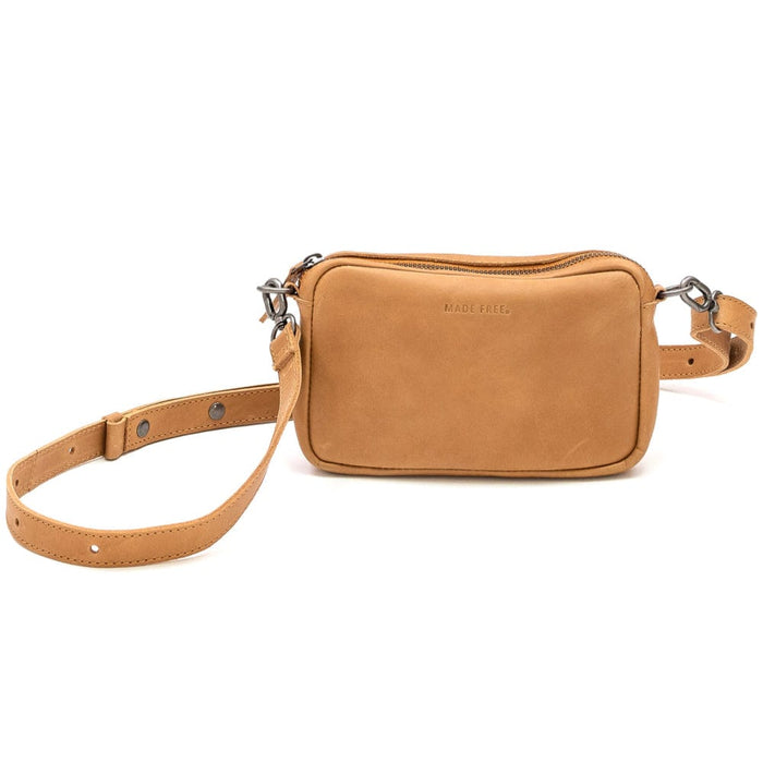ethically made eco friendly leather crossbody