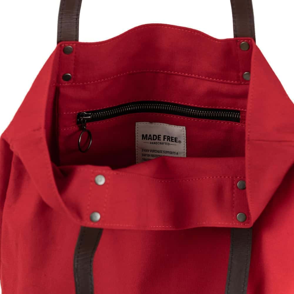 Day Tote Red – MADE FREE®