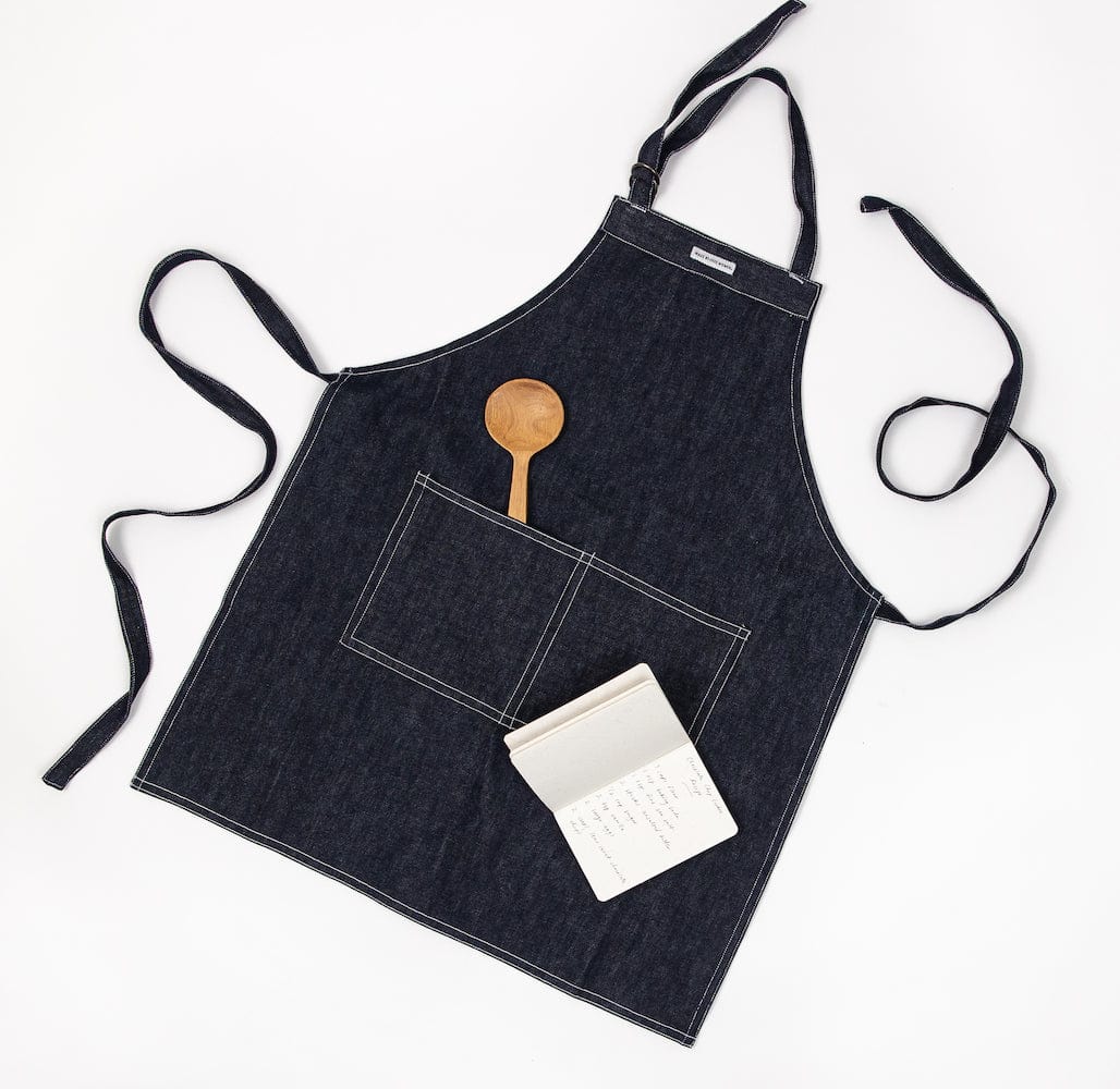 Navy Blue Aprons with Pockets Apron