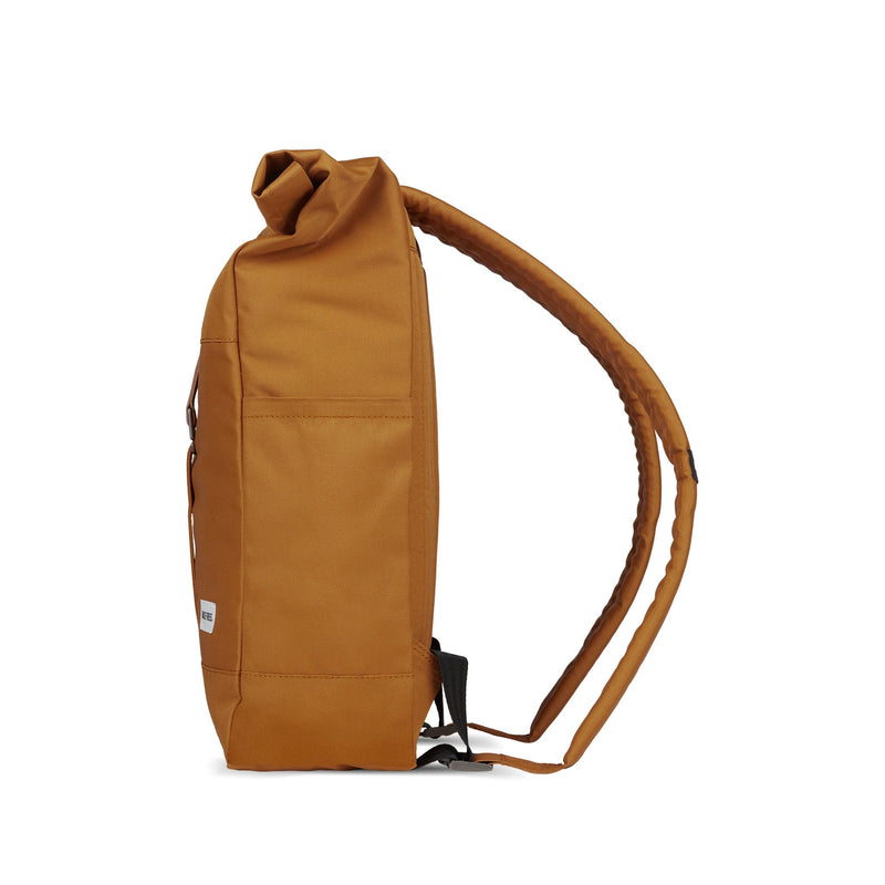 Roll Pack Backpack in Burnt Orange, 100% Recycled Poly Backpack