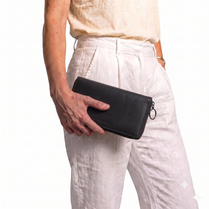 Zip Wallet Camel