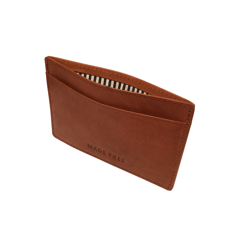 CARD WALLET CAMEL – MADE FREE®